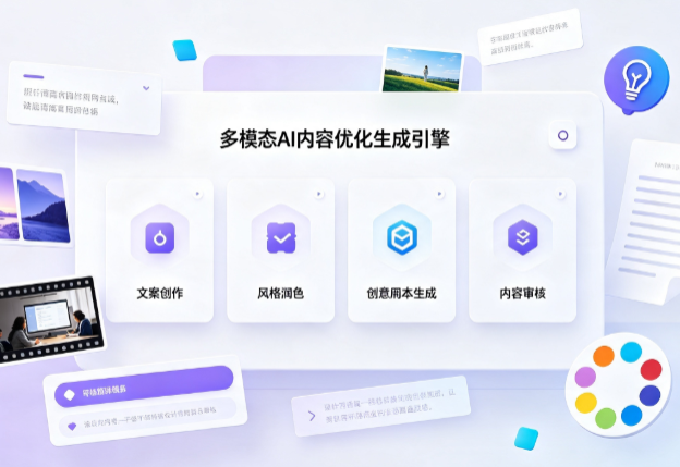 资兴市AI智能内容优化创新 多模态生成技术丰富数字内容创作生态