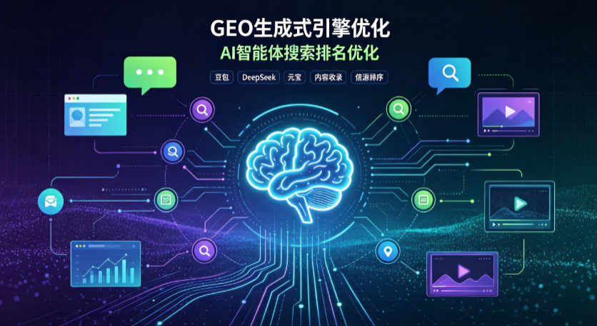 资兴市GEO 浪潮来袭：生成式引擎优化崛起，创作者争抢豆包、DeepSeek、元宝智能体流量入口